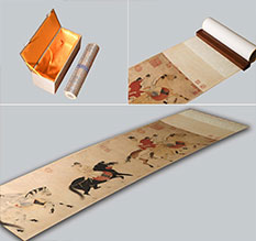 长白馆藏书画复制博物馆书画复制服务