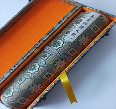 长白书画装裱案例